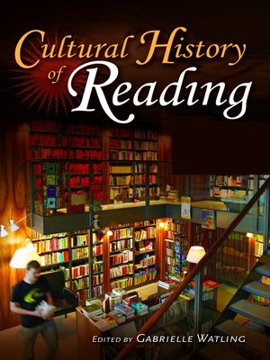 cover image of Cultural History of Reading [Two Volumes]